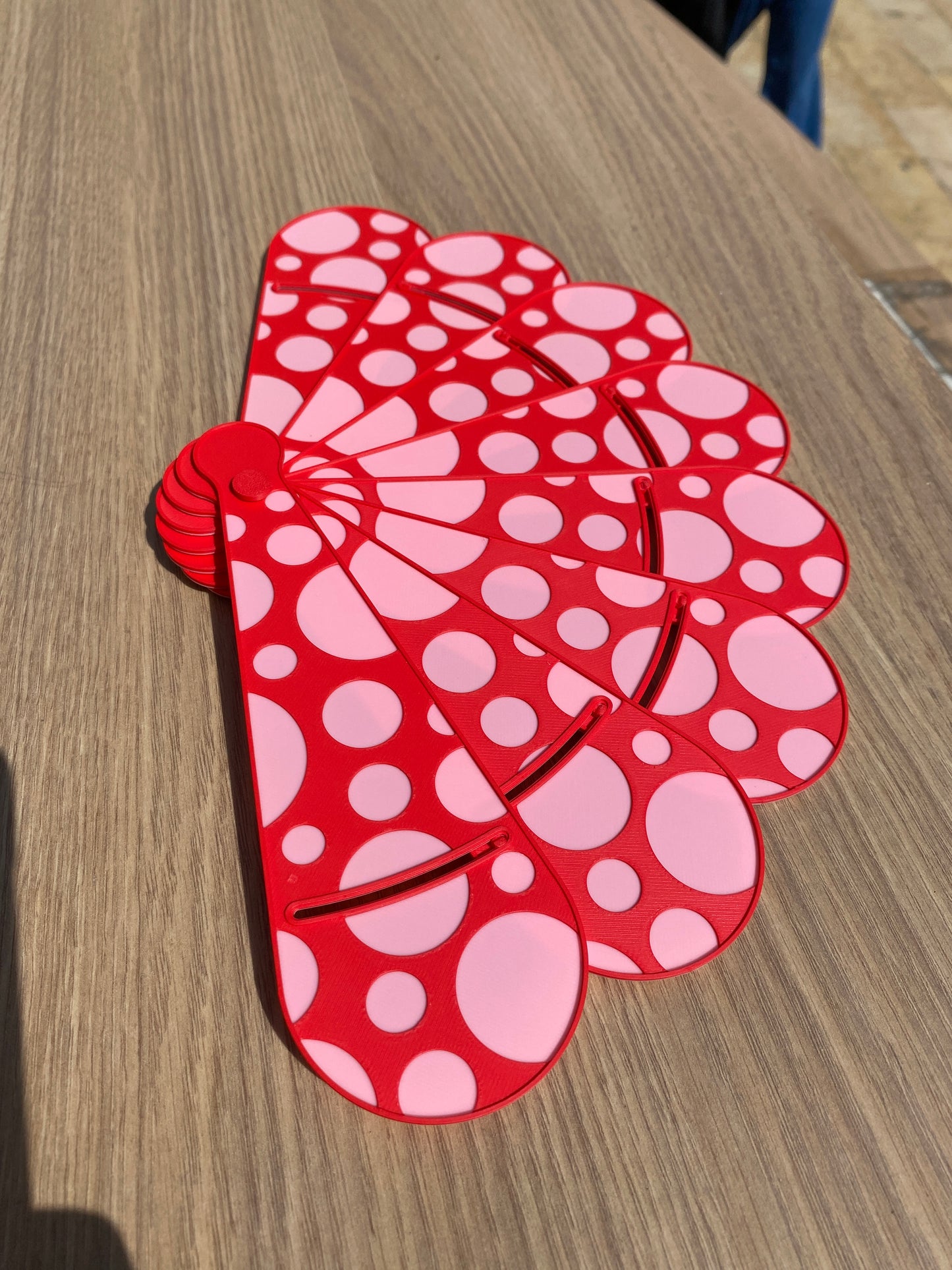 Abanico Geométrico - Hand Fan