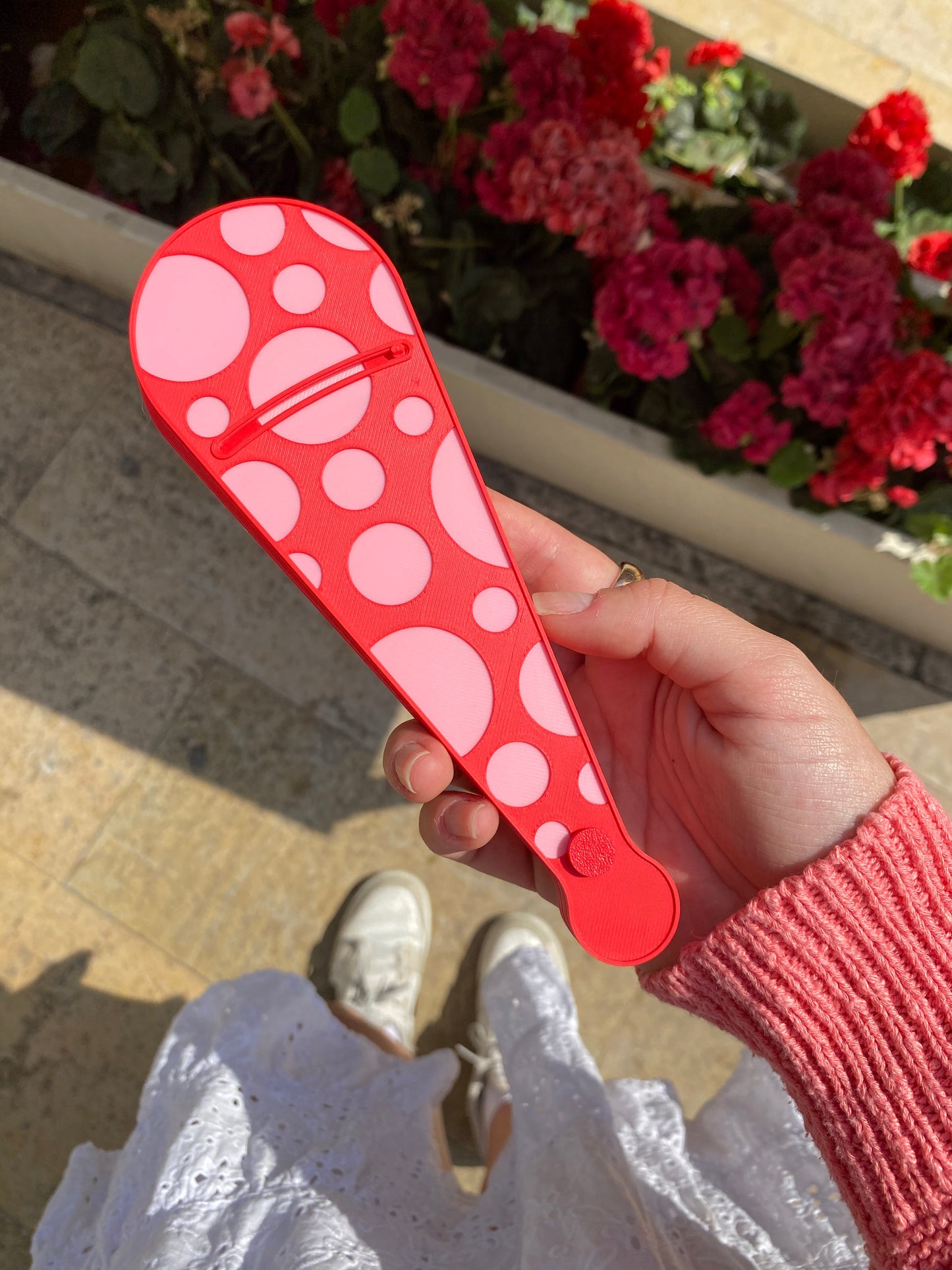 Abanico Geométrico - Hand Fan