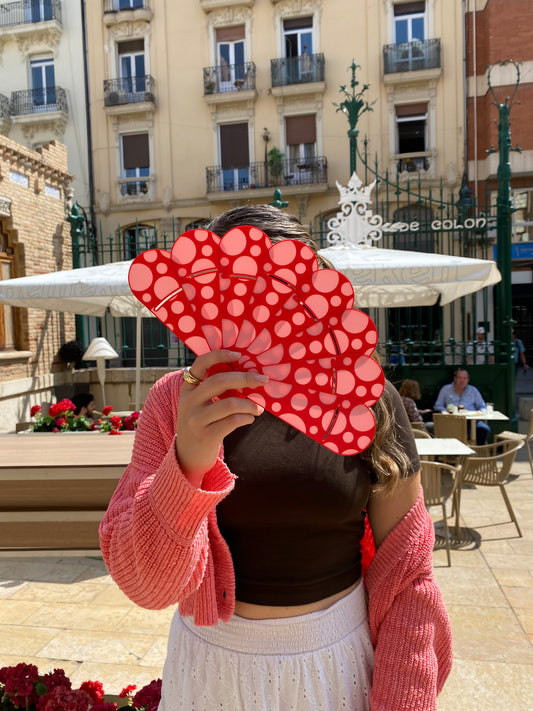 Abanico Geométrico - Hand Fan